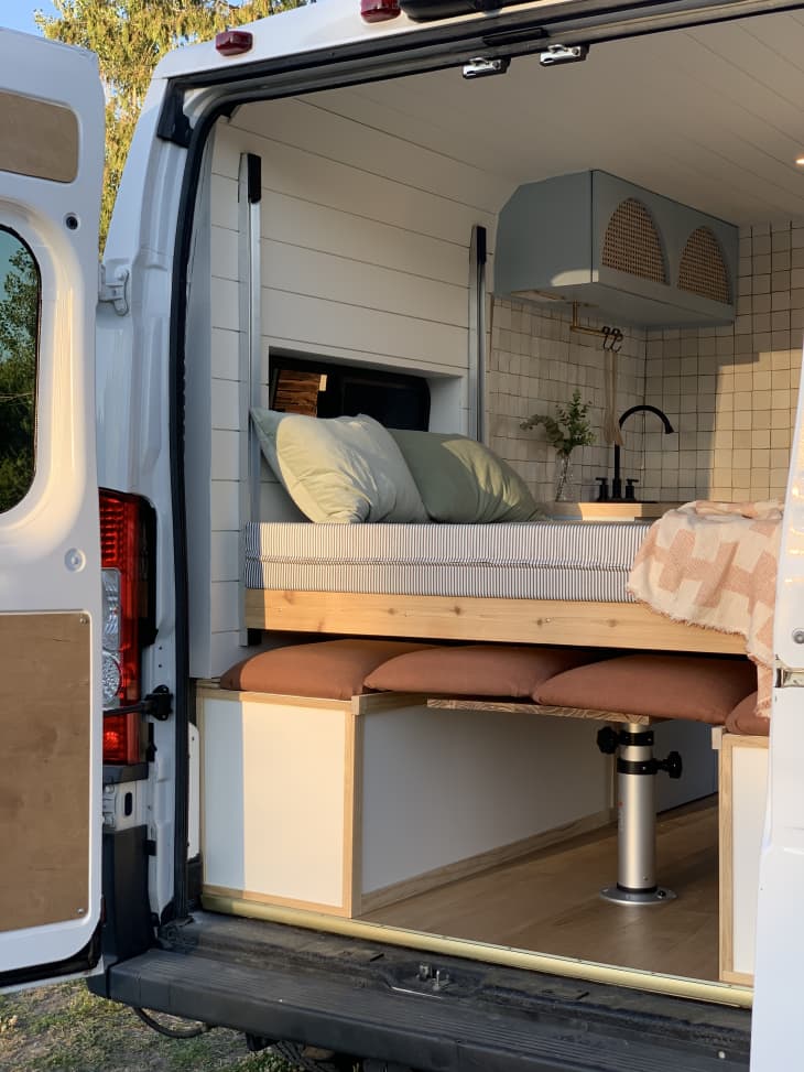 See Photos Inside a CustomBuilt Van Home Apartment Therapy